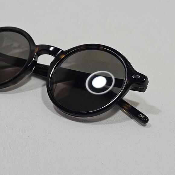 Christopher Cloos Pampelonne Brown Tourtise Shell Round Unisex Sunglasses 48-21 main image 3